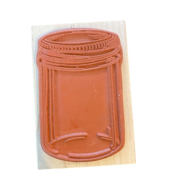Judikins Canning Jar Rubber Stamp - Never Used - Picture 2 of 5